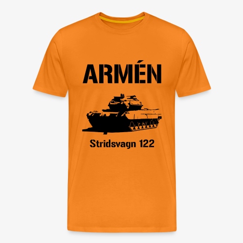 ARMÉN - Stridsvagn 122 - Premium-T-shirt herr