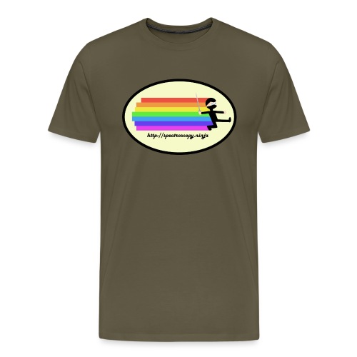 Spectroscopy-Ninja_Sticke - Männer Premium T-Shirt