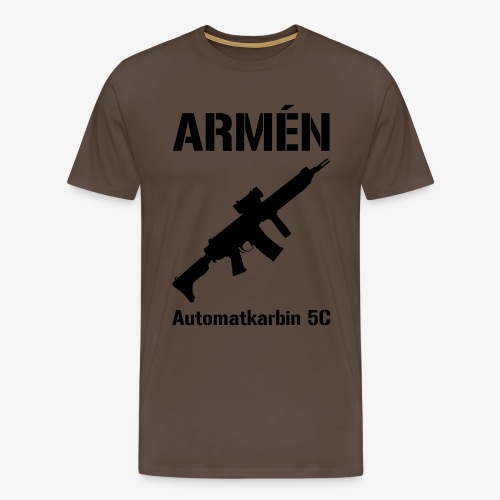 ARMÈN - Ak 5C - Premium-T-shirt herr