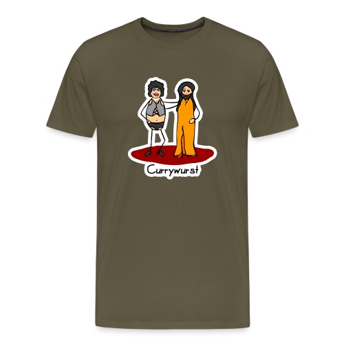 Currywurst - Männer Premium T-Shirt