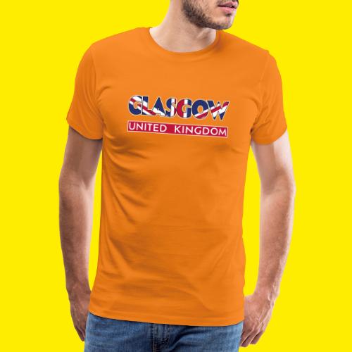 Glasgow - Storbritannia - Premium T-skjorte for menn