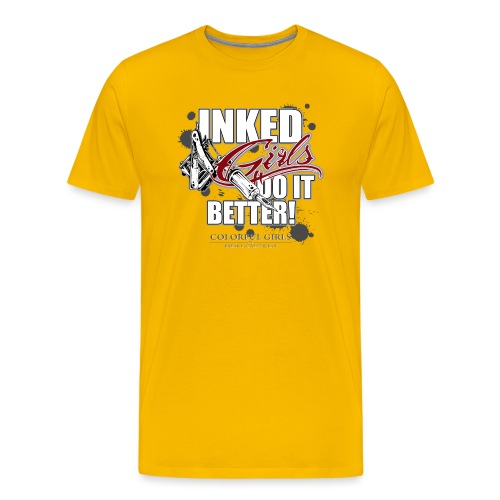 inked girls do it better - Männer Premium T-Shirt