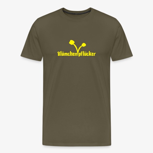 Blümchenpflücker - Männer Premium T-Shirt