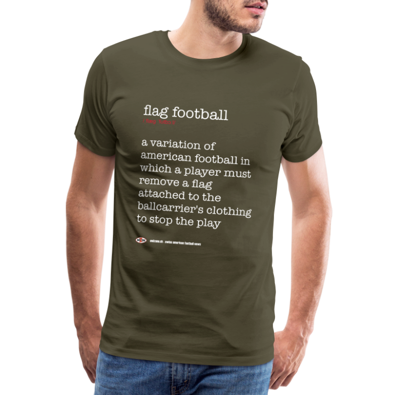 Was ist Flag Football - Männer Premium T-Shirt