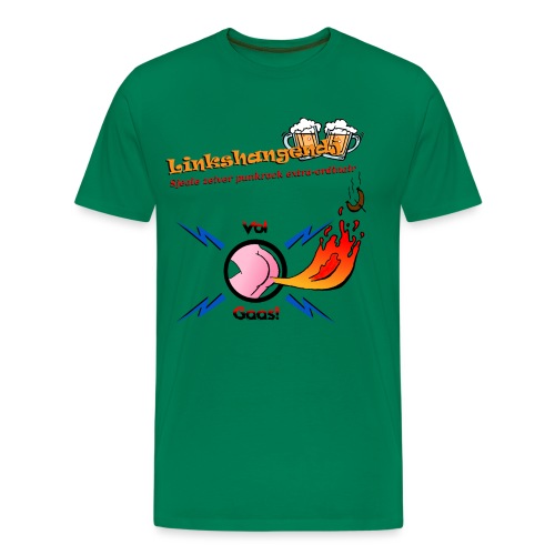 VolGaasTShirtKleur - Mannen Premium T-shirt