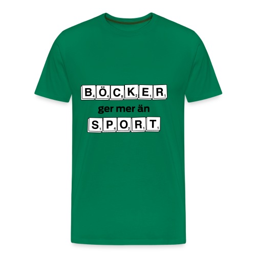bocker sport - Premium-T-shirt herr