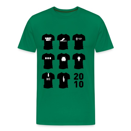 Shirt van 2010 - Mannen Premium T-shirt