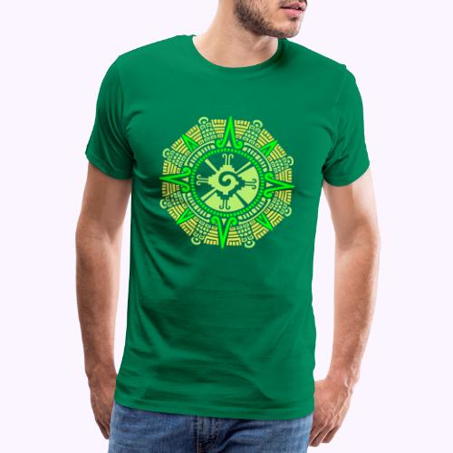 Mayan Moonstone Hunab Ku - Herre premium T-shirt