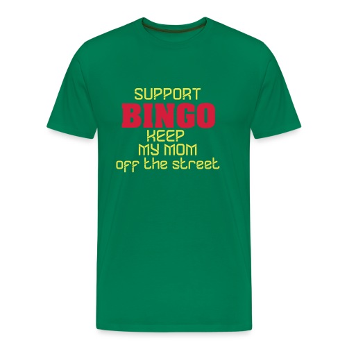 Bingo Mom - Mannen Premium T-shirt