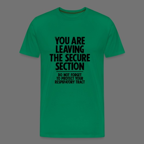 Secure Section (black) - Men's Premium T-Shirt