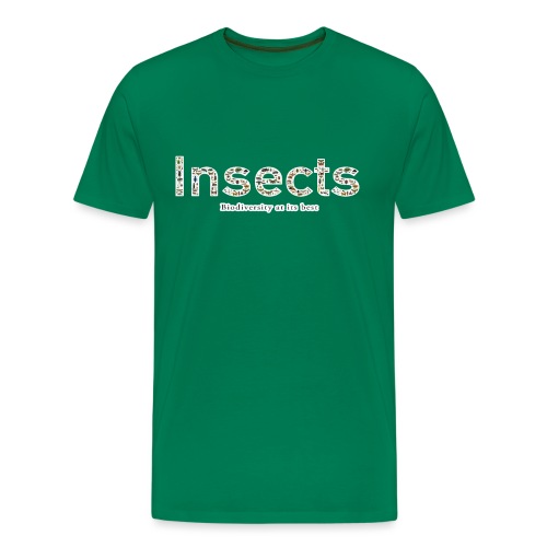 Insects white outline - Männer Premium T-Shirt