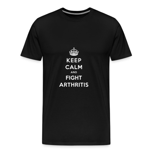 Keep Calm and Fight - Männer Premium T-Shirt