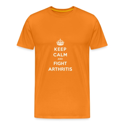 Keep Calm and Fight - Männer Premium T-Shirt