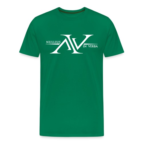 Nullius In Verba Logo - Men's Premium T-Shirt