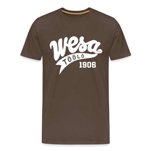 wesa retro - Miesten premium t-paita