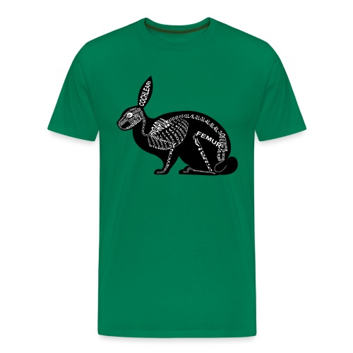 Rabbit skelett - Premium-T-shirt herr
