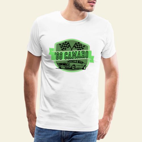 camaro logo - Herre premium T-shirt