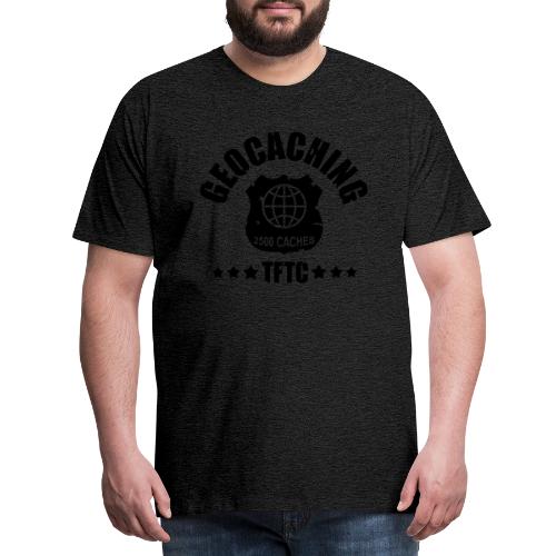 geocaching - 2500 caches - TFTC / 1 color - Männer Premium T-Shirt