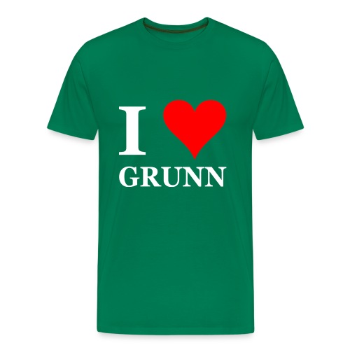 I love Grunn I love Groningen - Mannen Premium T-shirt