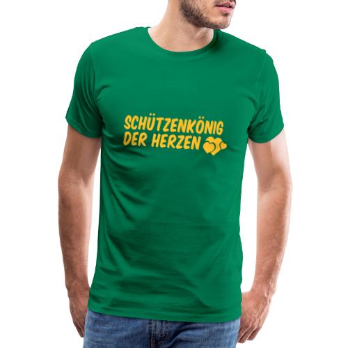 Herzkönig - Männer Premium T-Shirt