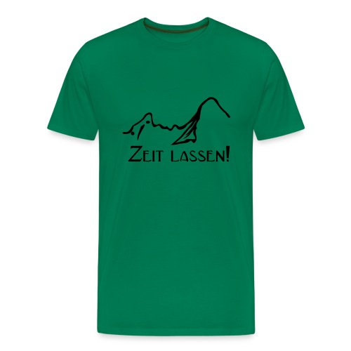 Watze-Zeitlassen - Männer Premium T-Shirt