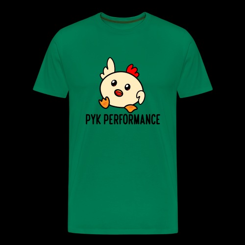 PYK PERFORMANCE Zwart - Mannen Premium T-shirt