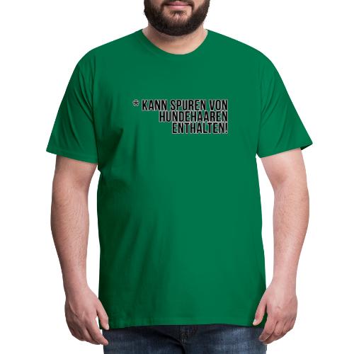 Hundehaar Spuren - Männer Premium T-Shirt