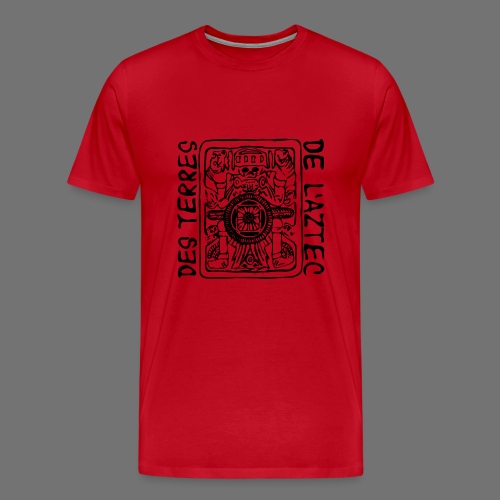 Des Terres De L'Aztec (black) - Men's Premium T-Shirt
