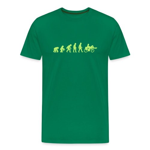 Evolution Liegerad - Männer Premium T-Shirt