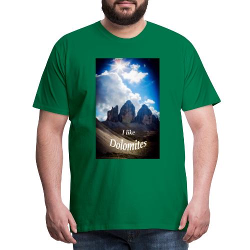 I like Dolomites Kopie - Männer Premium T-Shirt