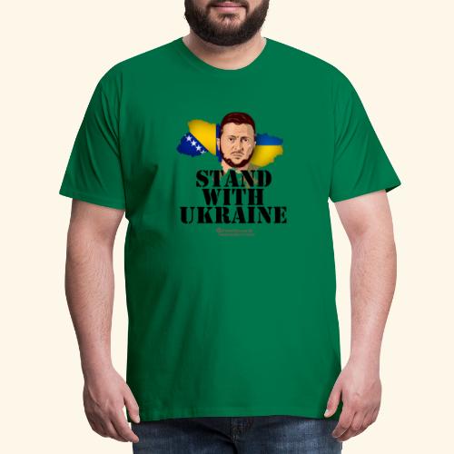 Ukraine Bosnien und Herzegowina - Männer Premium T-Shirt