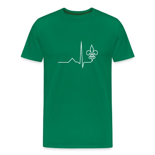 Scouts Heartbeat - Men's Premium T-Shirt