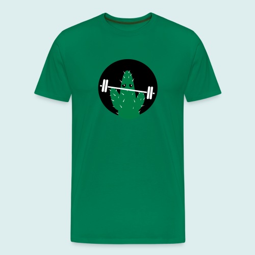 lifting cactus - Mannen Premium T-shirt