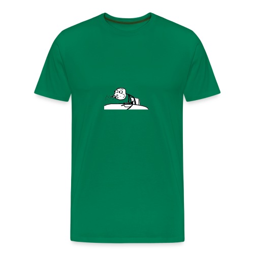 Meme Escupir - Troll Face -Taza - Camiseta premium hombre