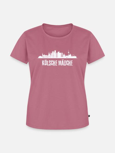 Kölsche Mädche - Frauen Premium Bio T-Shirt - Mauve