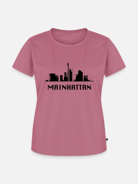 mainhattan ffm - Frauen Premium Bio T-Shirt - Mauve