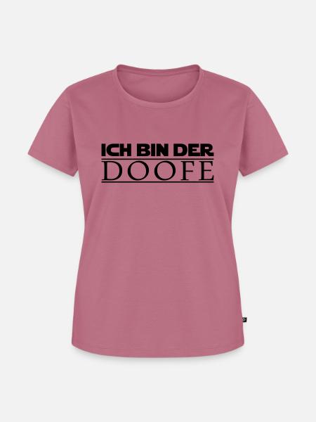 ich bin der doofe (jedi) - Frauen Premium Bio T-Shirt - Mauve