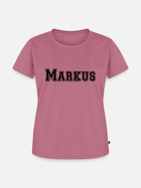 markus - Frauen Premium Bio T-Shirt - Mauve
