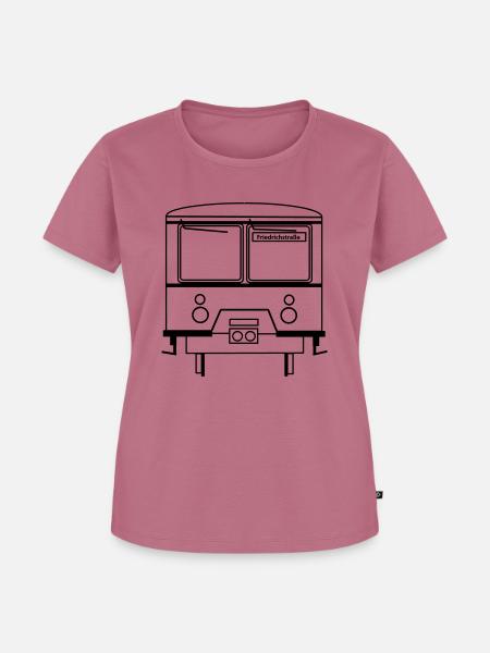Berliner S-Bahn 477 - Frauen Premium Bio T-Shirt - Mauve