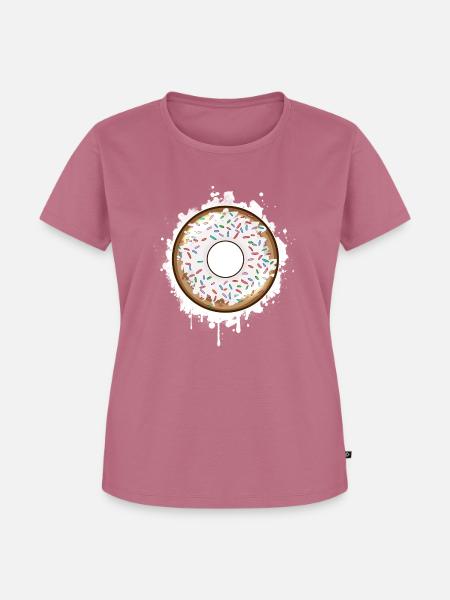 Donut - Frauen Premium Bio T-Shirt - Mauve