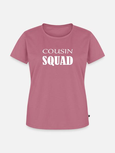 COUSIN SQUAD - Frauen Premium Bio T-Shirt - Mauve