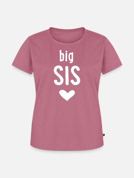 Big Sis - Frauen Premium Bio T-Shirt - Mauve