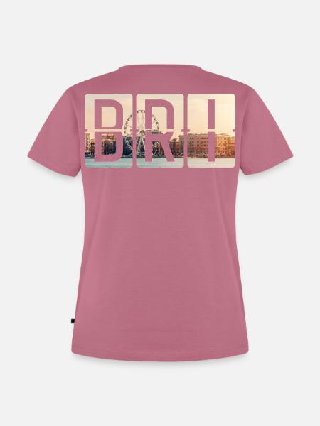 Flughafen Bari BRI - Frauen Premium Bio T-Shirt - Mauve