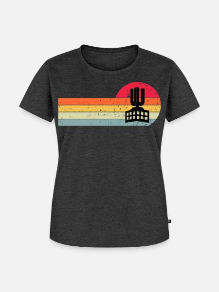 Dortmund U - Frauen Premium Bio T-Shirt - Anthrazit meliert