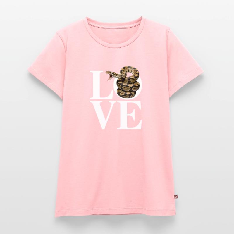 King Python Snakes LOVE Terrarium Python Women's Premium Organic T-shirt