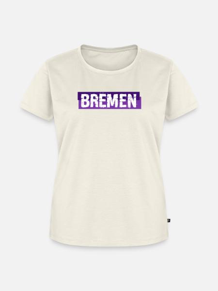 Bremen - Hansestadt - Banner - Frauen Premium Bio T-Shirt - Naturweiß