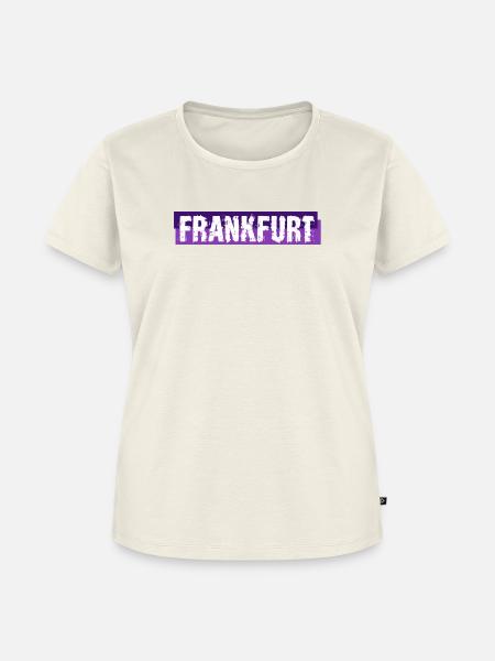 Frankfurt am Main - Deutschland - Germany - Frauen Premium Bio T-Shirt - Naturweiß