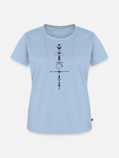 Rüstung 2 - Frauen Premium Bio T-Shirt - Hellblau