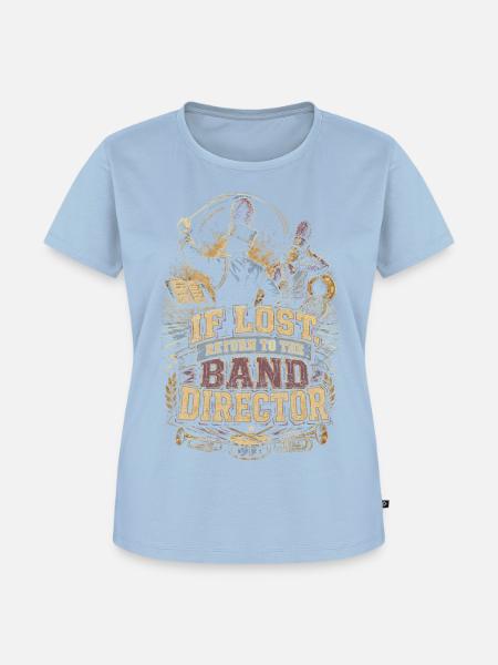 Spielmannszug Blaskapelle - Frauen Premium Bio T-Shirt - Hellblau