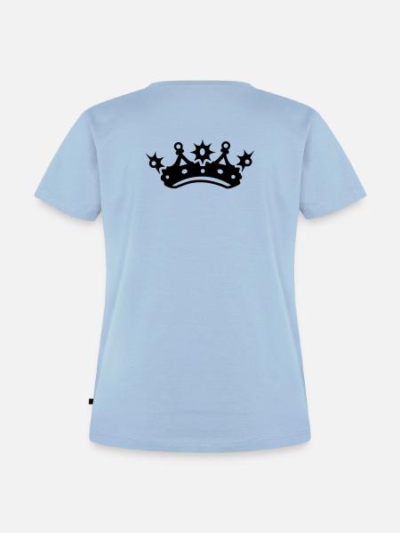 Diamant - Frauen Premium Bio T-Shirt - Hellblau